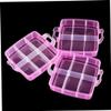 BELLIFFY Makeup Case Alternative Portable Manicure Box Nail Ornaments Holder Home Outdoor Use Random Color view 2