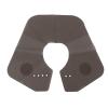 Hair Salon Stylist Cutting Collar, Silicone Hair Cutting Collar Weighted Magnetic Closure Barber Pad Neck Wrap Hair Cutting Collar Hair Dye Collar Hair Cutting Pad Haircut Shoulder Wrap (Grey) view 1