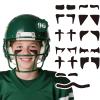 96 Pairs Eye Black Stickers, Sports Eye Strips Baseball Football Softball Face Eyeblack Stickers for Sport Game Day Themed Birthday Party Supplies view 1