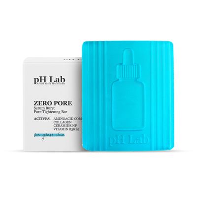 PhLab Zero Pore Cleansing Bar for Pore Tightening, Helps Increase Skin Elasticity, Remove Impurities, Strengthens Barrier & Pore Minimizer For Face, 1.76 Oz (1)