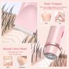 Glow Aura Womens Shaver, Glowaura Ipx7 Waterproof Dual Head Shaver Women, 2 in 1 Silky Glow Electric Bikini Trimmer, Type-C Electric Razors for Women Wet & Dry Use (Pink) view 2