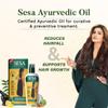 Ayurvedic Hair Oil With Bhringraj & 17 Rare Herbs With Coconut Oil and 4 Nourishing Oil For Hair Growth Help Control Hair Fall with Easy Oil Applicator For Women and Men (200 ml) view 3