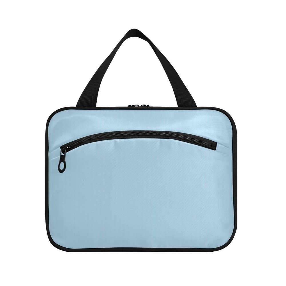 FASHON&FASCIN Hanging Travel Toiletry Bag for Men and Women Solid Makeup Toiletries Organizer Kit,Blue