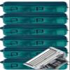 Harry Razor Blade Refills 11 Count Plus 1 extra, Sharper 5-Blade, For Chrome Edition Razor Handle view 1