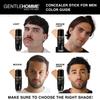 Gentlehomme - Concealer Stick - Mens 2-in-1 Concealer & Brush - For Blemishes, Dark Circles, Scars, Acne & Uneven Skin Tones - Natural Finish - All Skin Types - Vegan - Rich - 1 Stick view 3