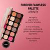 Revolution, Forever Flawless Palette, 18 Pigmented Makeup Shades of Mattes & Shimmers, Vegan & Cruelty-Free, Affinity, 7.76 oz view 2