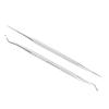 Ingrown Toenail Tool, Nail Tools 2pcs Ingrown Toenail File Lifter Professional Double Sided Stainless Steel Ingrown Toenail Cleaner Tool view 1