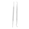 Ingrown Toenail Tool, Nail Tools 2pcs Ingrown Toenail File Lifter Professional Double Sided Stainless Steel Ingrown Toenail Cleaner Tool view 3