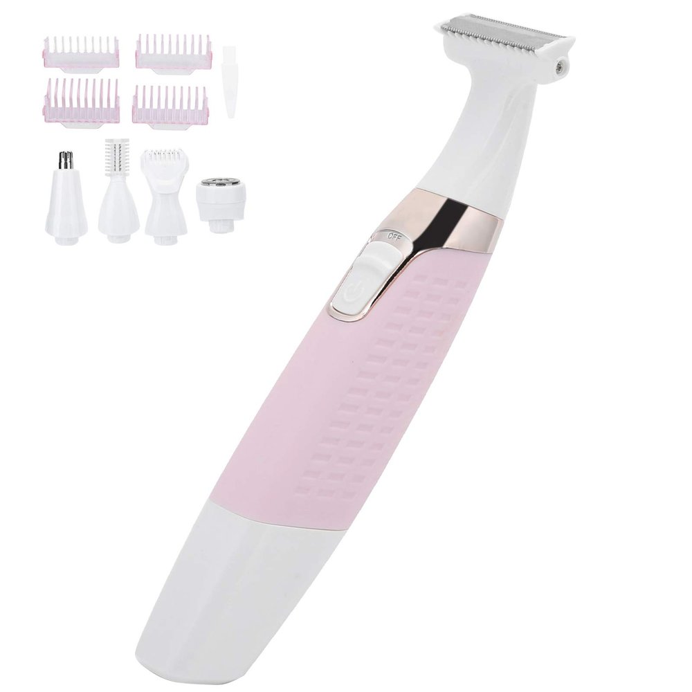 Epilators Hair Removal for Women, Electric Body Depilator 5-in-1 USB Rechargeable with Multiple Attachments for Full Body and Hair Removal