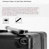 JYXYXSCP Portable Hand-held Makeup Case with Light, Telescopic Tripod, 360 Universal Wheels Aluminum Cosmetic Case (A 24INCH) view 4