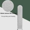4 Pcs Nail File Stainless Steel Professional Nail Files Double Sided Nail Files Manicure Tools, Emery Boards Nail Art File Fingernail File Pedicure Tools for Natural Nails and Acrylic Nails view 4