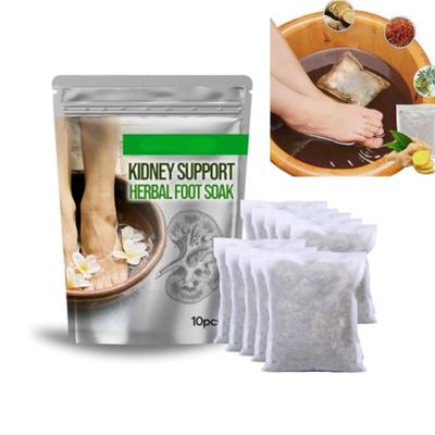 Herbal Foot Soak Bags - Detox & Relaxation, Body Care, Reusable Foot Soak for Spa & Home Use