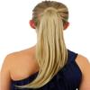 18" Simply Straight Wrap Around Pony Hairdo Color R14/88H Golden Wheat - Instant Volume Length Ponytail Tru2Life 100% Heat Friendly Synthetic Hairpiece Postizo Cola de Caballo Hairloss Booklet view 4