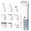 6-in-1 Hair Removal Device, Female Hair Removal Device, Painless Body Hair Trimmer, Suitable for All-Round Hair Removal on The face, armpits, arms, Legs, etc., with Display Screen, Rechargeable view 1