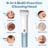 6-in-1 Hair Removal Device, Female Hair Removal Device, Painless Body Hair Trimmer, Suitable for All-Round Hair Removal on The face, armpits, arms, Legs, etc., with Display Screen, Rechargeable view 3