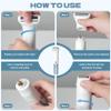 6-in-1 Hair Removal Device, Female Hair Removal Device, Painless Body Hair Trimmer, Suitable for All-Round Hair Removal on The face, armpits, arms, Legs, etc., with Display Screen, Rechargeable view 4