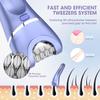 Electric Shavers for Women, 7 in 1 Hair Removal Kit with Epilator Bikini Trimmer Face Razor Body Brush Face Massager Foot Callus Remover, IPX7 Waterproof Lady Razors Set for Legs Armpit Bikini Pubic view 4