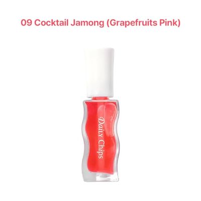 Daily Chips 'Haru Water Tint' (Korean Lip Stain/Lip Tint) (Grapefruit Pink, 1ea)