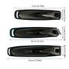 3Pcs Nail Clippers, Stainless Steel Fingernail Clippers and Toenail Clipper Nail Cutter, Portable Anti-Splash Fingernail Clipper Professional Nail Scissors for Ingrown and Thick Nails view 2