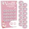 Gillette Venus ComfortGlide Spa Breeze Razor Blades for Women, 12 Replacement Blades for Razors for Women view 1