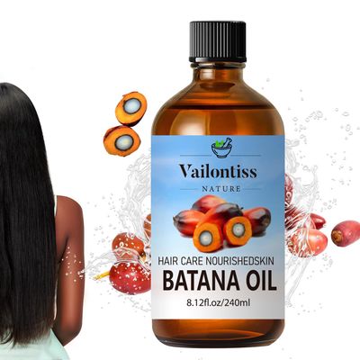 Batana Oil, Scalp & Hair Strengthening Oil, Batana Oil for Hair Growth, Dandruff Removal and Hair Strengthening for All Hair Types(Batana Oil, 8 Fl Oz)