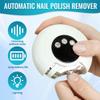2 in 1 Electric Polishing Automatic Nail Clippers, 2025 New Electric Nail Clipper with 3 Speed Levels, Safe and Convenient Nail Trimmer, Nail Trimmer for Seniors, Kids, Adults (Purple) view 2