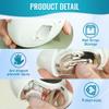 2 in 1 Electric Polishing Automatic Nail Clippers, 2025 New Electric Nail Clipper with 3 Speed Levels, Safe and Convenient Nail Trimmer, Nail Trimmer for Seniors, Kids, Adults (Purple) view 3