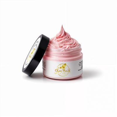 Shea Beck Body Butter Blend: Natural Shea, Cocoa, & Mango w/Jojoba Oil for Radiant Skin and Beard | Moisturizing (Japanese Cherry Blossom)