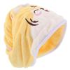Gogogmee Quick Dry Head Towels for Wet Hair Absorbent Coral Fleece Hair Cap Bath Head Wrap Towel Women's Hair Drying Cap Pool Sink Hair Wrap view 1