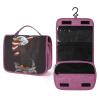 QMNALP Makeup Bag Travel Hanging Toiletry Bag for Women Mens Toiletry Bags for Women Personalized Waterproof Portable USA Patriotic Eagle Printed Cosmetic Bag view 1