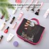 QMNALP Makeup Bag Travel Hanging Toiletry Bag for Women Mens Toiletry Bags for Women Personalized Waterproof Portable USA Patriotic Eagle Printed Cosmetic Bag view 4