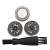 3pcs Razor Blade Replacement Shaver HeadCompatible for PhilipsHQ56 HQ55 HQ4+ HQ3 HQ6405 HQ6843 HQ300 HQ64 HQ916 HQ6868 HQ6695 CloseCut view 1