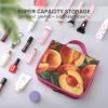 QMNALP Makeup Bag Travel Hanging Toiletry Bag for Women Mens Toiletry Bags for Women Personalized Waterproof Portable Sliced Peaches Printed Cosmetic Bag view 4