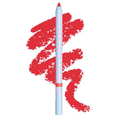 BEAUTY. FOR. CERTAIN. Lip Liner | #55 Vibrant Coral | Creamy, Long-Lasting, Cruelty-free | High Pigment Wax Lip Pencil | Shaping Lip Liner (0.03 oz)