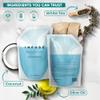 INFUS 1 Liter Shampoo Refill Bag For Soap Dispensers | Bulk Toiletries for Vacation Rentals, and Home Bathroom Showers | White Tea and Coconut | Set of 12 view 4