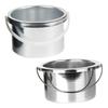 Healeved 2pcs Wax Warmer Inner Pan Replacement Pots Melt Bowl for Hair Removal Waxing Machine Easy to Clean and Maintain Compatible Various Wax Heaters view 1