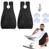 Beard Bib Beard Apron, 2PCS Men Beard Hair Catcher, Shaving & Trimming Non-Stick Beard Cape Grooming Cloth with Nose Hair Trimmer for Father's Day Men Him Boyfriend view 1