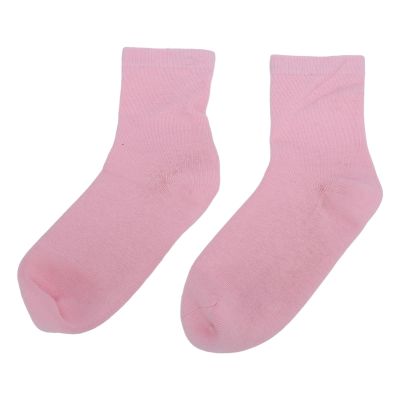 4 Pack Gel Athletic Socks, Moisturizing Gel Wrap Mid Calf Solid Color Elastic Soft Socks for Sleeping for Daily Use, Air Dry Reusable (#2)