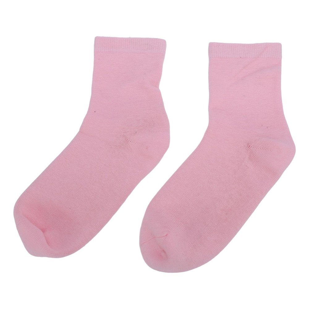 4 Pack Gel Athletic Socks, Moisturizing Gel Wrap Mid Calf Solid Color Elastic Soft Socks for Sleeping for Daily Use, Air Dry Reusable (#2)