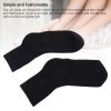 4 Pack Gel Athletic Socks, Moisturizing Gel Wrap Mid Calf Solid Color Elastic Soft Socks for Sleeping for Daily Use, Air Dry Reusable (#1) view 2