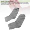 4 Pack Gel Athletic Socks, Moisturizing Gel Wrap Mid Calf Solid Color Elastic Soft Socks for Sleeping for Daily Use, Air Dry Reusable (#4) view 2