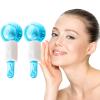 Elitzia Massager Blue Ice Globes for Face Massage Ice Roller for Face Ice Globes for Women Ice Globes Eyes Cryo Sticks Firming Reduce Wrinkle Puffiness Moisturizing Repairing Beauty Salon Use A Pair view 1
