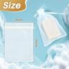 10 Mesh Soap Bags for Soap Bars - RAQEHO 4"X6" Hanging Dry Organza Bags Bar Soap Pouch Saver Bag Sock Bar Scrubber Pouch Exfoliating Foaming Net Mesh Exfoliating Net Shower Washing Body Gift Packaging view 2