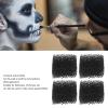 12pcs Stipple Sponge Block Halloween Makeup Blood Sponge Special Effects Makeup Sponge for Stubble Bruise Bleeding Effect (Oversize Hole) view 3