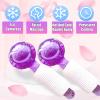 Elitzia Massager Ice Globes for Face Massage Ice Roller for Face Ice Globes for Women Ice Globes for Eyes Cryo Sticks Firming Reduce Wrinkle Puffiness Moisturizing Repairing Beauty Salon Use A Pair view 2