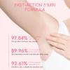 2 Pack Sakura Hair Removal Cream with Spatula, Cherry Blossom Depilatory Cream for Underarms Legs Body Bikini Area, Gentle Formula Long Lasting Smoothness for Women and Men view 4