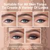 5 Colors Matte Eyeshadow Makeup Palette,Nude Pink Light Dark Brown Taupe Natural Neutral Eye Shadow Palette,Long Lasting Waterproof Naturing-Looking Women Girls Eye Shadow view 4