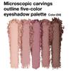 5 Colors Matte Eyeshadow Makeup Palette,Nude Pink Lavender Taupe Natural Neutral Eye Shadow Palette,Long Lasting Waterproof Naturing-Looking Women Girls Eye Shadow view 2
