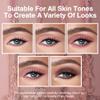 5 Colors Matte Eyeshadow Makeup Palette,Nude Pink Lavender Taupe Natural Neutral Eye Shadow Palette,Long Lasting Waterproof Naturing-Looking Women Girls Eye Shadow view 4