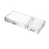 5sssallefaa Bathroom countertop Dressing Table Makeup Storage Makeup Cosmetic Storage Organizer 2 Large 4 Small Drawers Cosmetic Makeup and Jewelry Storage Case Display view 4